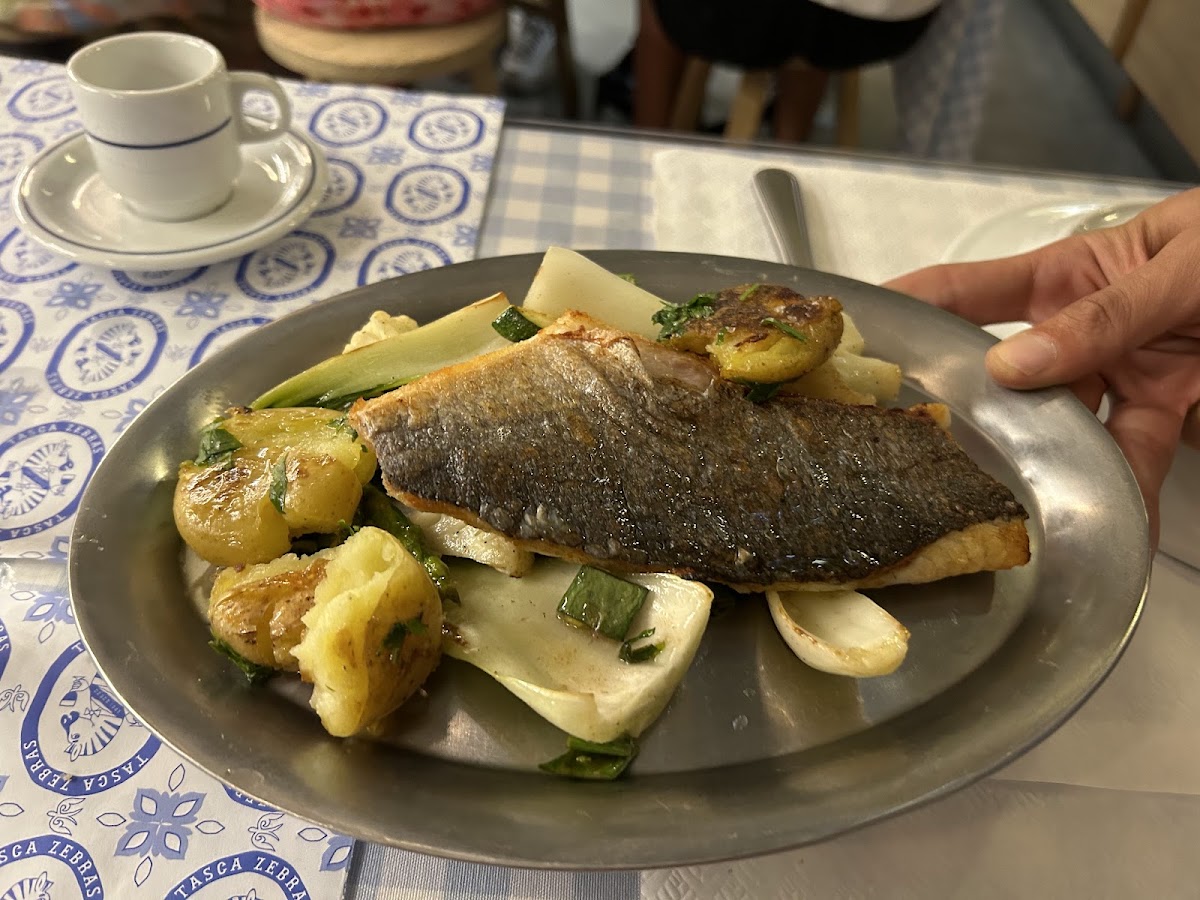 Grilled fish